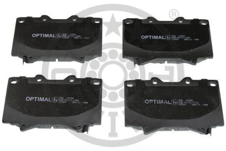 Гальмівні колодки дискові OPTIMAL BP-10334