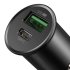 Автомобильное зарядное устройство для Circular Metal PPS Quick Charger (30W) Support VOOC (CCYS-C01) BASEUS CCYS01 (фото 2)