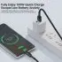 Кабель-USB типа C, 100 Вт, 6 А, кабель для быстрой зарядки для Xiaomi, Huawei P30, P40, Samsung POCO Realme Oneplus, кабель для передачи данных TOOCKI TXCTHY01 (фото 2)
