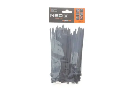 Набір стяжок пластикових EXTREME 4,8x150 мм 100 од. (чорна) NEO TOOLS 01-631
