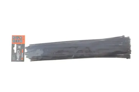 Набір стяжок пластикових EXTREME 4,8x370 мм 50 од. (чорна) NEO TOOLS 01-636