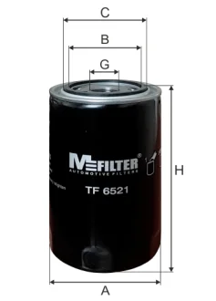 Автозапчастина MFILTER TF 6521