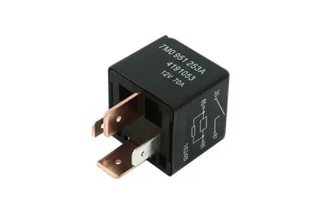 Реле №644 (всередині) VW T4, T5, LT28-46/Skoda Fabia I, II, Octavia I (12V 70A) VIKA PREMIUM 99511777735