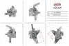 Насос ГУР відновлений Honda Accord CG/СH 98-02 Rebuilding MSG HO024R (фото 1)