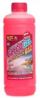 Антифриз концентрат BioLine Glycogel G12 red -80°C 1 л BIO LINE 175528