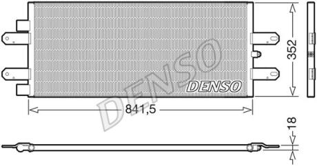 Радіатор кондиціонера DENSO DCN99053 (фото 1)