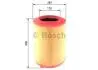 Повітряний фільтр BOSCH F026400274 (фото 5)