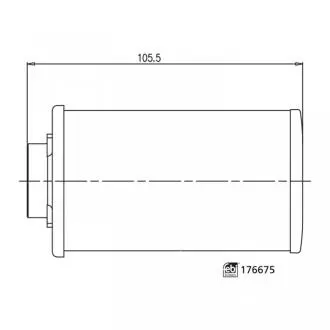 Фільтр АКПП BMW 5 (F10) 10- S63/S65/N54/N55 SWAG 33103673