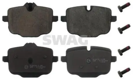Гальмівні колодки, дискове гальмо (набір) SWAG 20916812