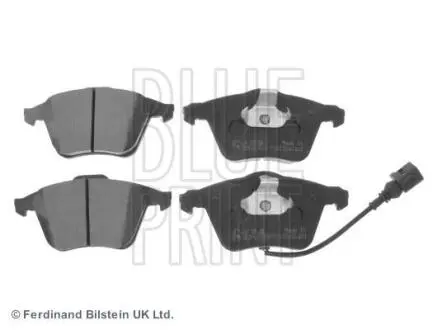 Гальмівні колодки, дискове гальмо (набір) BLUE PRINT ADV184216