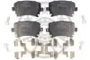 Колодки гальмівні (задні) Audi A3/TT/Skoda Octavia/SuperB/VW Golf 03- (з прижимною пластиною) OPTIMAL BP12179 (фото 1)