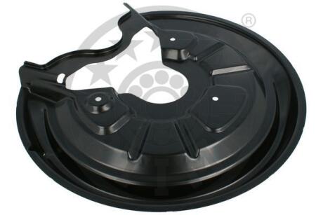 Защита диска тормозного (заднего) (L) VW Touran/Golf VI 03-15 OPTIMAL BSP1003L