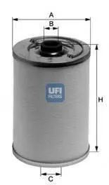 Фільтр палива UFI 2105000