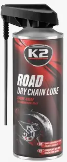 Смазка Road Dry Chain Lube для цепей сухая 400 мл K2 W143