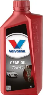 Трансмісійна олива Gear Oil GL-4 GL-4+ GL-3 75W-80 синтетична 1 л VALVOLINE 866895