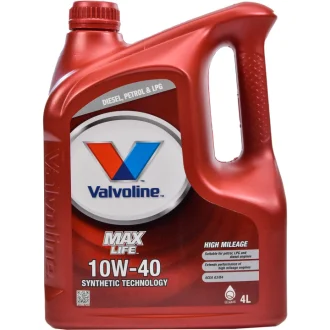 Моторное масло MaxLife 10W-40 полусинтетическое 4 л VALVOLINE 872296