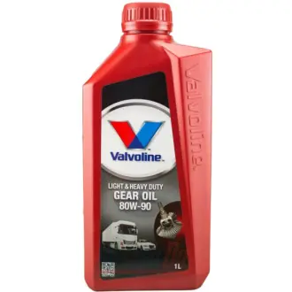 Трансмісійна олива Light & Heavy Duty Gear Oil GL-4 80W-90 синтетична 1 л VALVOLINE 868217