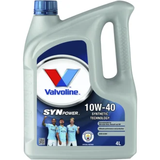 Моторное масло SynPower 10W-40 полусинтетическое 4 л VALVOLINE 872260