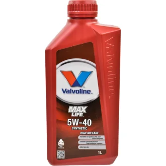 Моторное масло MaxLife 5W-40 синтетическое 1 л VALVOLINE 872363