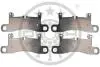 Гальмівні колодки дискові OPTIMAL BP-12598 (фото 1)