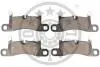 Гальмівні колодки дискові OPTIMAL BP-12598 (фото 2)