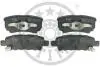 Гальмівні колодки дискові OPTIMAL BP-12356 (фото 1)