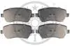 Гальмівні колодки дискові OPTIMAL BP-12131 (фото 1)