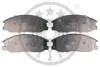 Гальмівні колодки дискові OPTIMAL BP-12084 (фото 1)