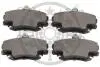 Гальмівні колодки дискові OPTIMAL BP-10342 (фото 2)
