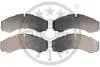 Гальмівні колодки дискові OPTIMAL BP-10210 (фото 1)