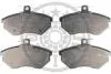 Гальмівні колодки дискові OPTIMAL BP-09772 (фото 1)