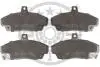 Гальмівні колодки дискові OPTIMAL BP-09675 (фото 1)