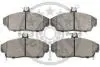 Гальмівні колодки дискові OPTIMAL BP-09675 (фото 2)