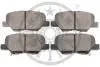 Гальмівні колодки дискові OPTIMAL BP-12675 (фото 2)