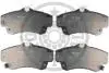 Гальмівні колодки дискові OPTIMAL BP-12089 (фото 1)