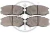 Гальмівні колодки дискові OPTIMAL BP-10325 (фото 2)