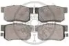 Гальмівні колодки дискові OPTIMAL BP-09654 (фото 2)