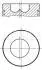 Поршень MAHLE MAHLE\KNECHT 0098902 (фото 1)