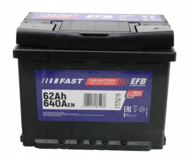 Акумулятор 6 CT-62-R FAST FT75219