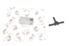Фітинг пластмасовий системи охолодження ADLER 1K0121087BT (фото 3)