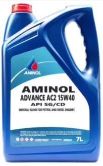 Масло моторное Advance AC2 15W40 7л AMINOL AM164946