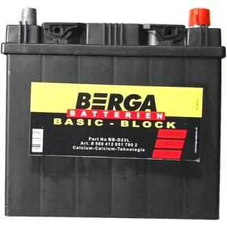 Аккумулятор 6 CT-60-R Basic Block BERGA 5604120517902