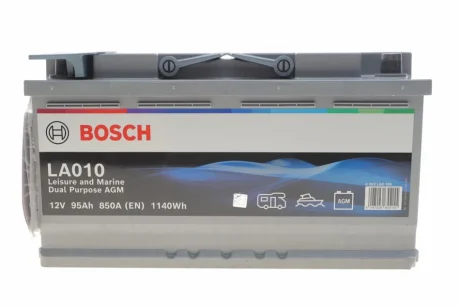 Аккумуляторная батарея 95Ah/850A (353x175x190/+R/B13) (Dual Purpose EFB) 0 092 LE0 020 BOSCH 0092LE0020
