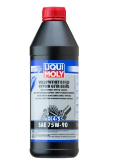 Трансмісійна олива Vollsynthetisches Hypoid-Getriebeoil GL-4/5 MT-1 75W-90 синтетична 1 л LIQUI MOLY 1024 (фото 1)