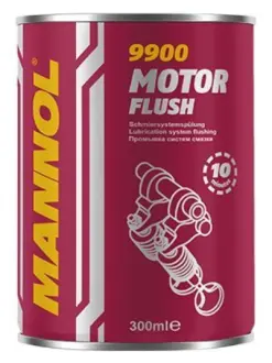 Автомобильный очиститель 9900 Motor Flush (metal) 0,3л MANNOL 9900-030ME