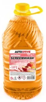 Омыватель зимний WINTER SCREEN WASH PEACH -19°С 5л AUTO DRIVE AD0141