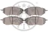 Гальмівні колодки дискові OPTIMAL BP-12256 (фото 2)