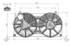 WENTYLATOR CHЭODNICY NISSAN LEAF 13- NRF 47940 (фото 1)