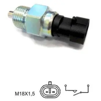 Датчик увімкнення заднього ходу Fiat Doblo 1.4/1.6 01- (M18x1.5) MEAT & DORIA MEAT&DORIA 36005