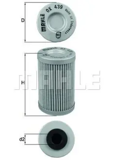 Фильтр KNECHT MAHLE\KNECHT OX439D